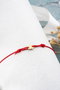 Heliophilia Silver Pulsera de Plata de Ley 925 en Oro y Rojo Ajustable